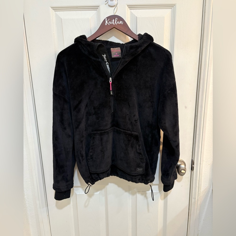 Juicy Couture Black Fleece Pullover